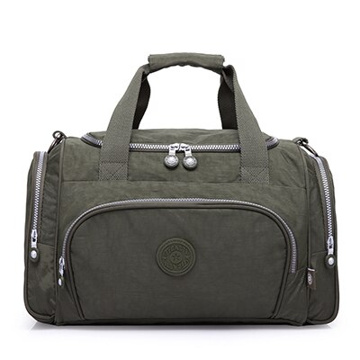 Tegaote Mannen Reistas Grote Capaciteit Mannelijke Bagage Plunjezakken Nylon Multifunctionele Draagbare Weekend Tote Reizen Stijl: Army Green