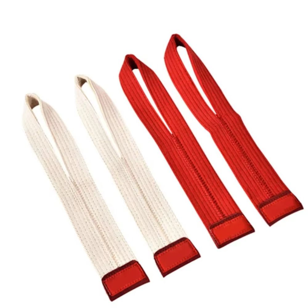 1 Pair Cotton Lifting Straps Wear-resistant Adjustable Fitness Wrist Wraps Durable Non-slip Deadlift Fitness Straps Build Muscle