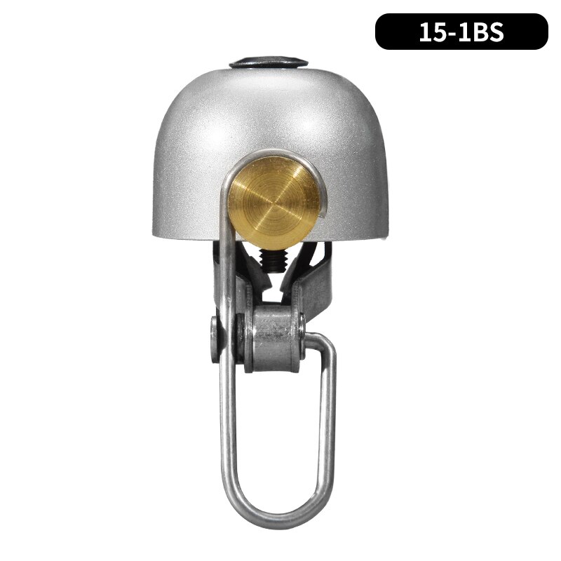 Rockbros Fietsbel Aluminium Gewone Klassieke Stuur Bike Bell Fietsen Ring Geluid Mtb Racefiets Hoorn Fiets Accessoires: 15-1BS