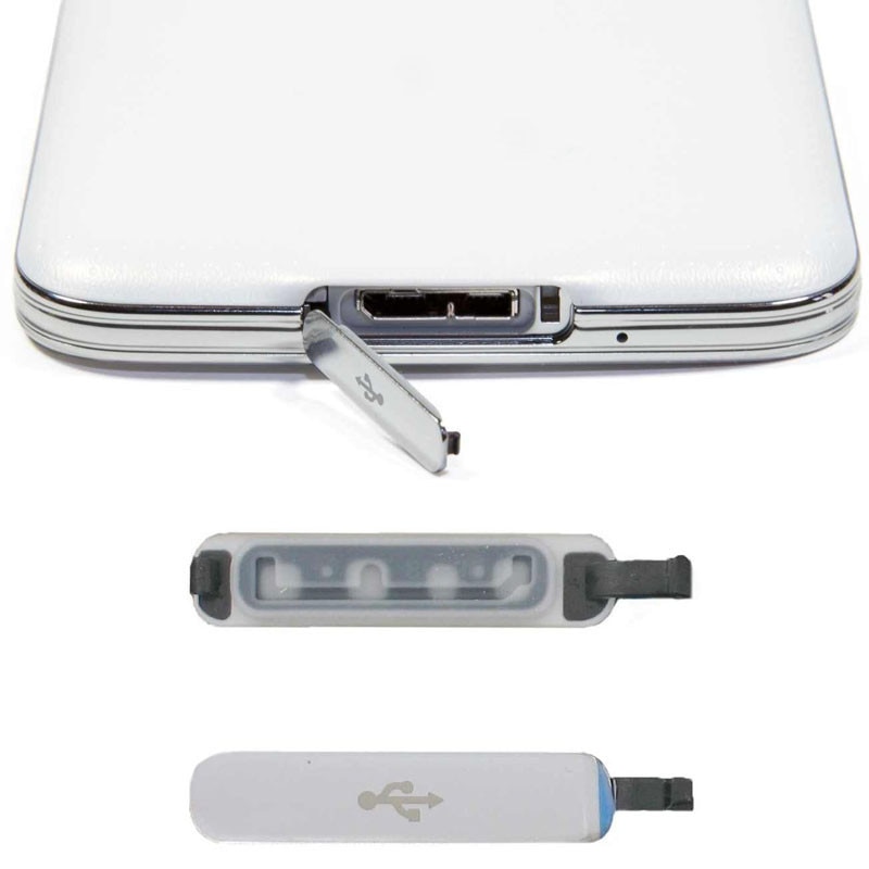 Siancs 1Pc Usb Poort Opladen Stof Plug Cover Voor Samsung Galaxy S5 G900F/H Waterdicht Anti Stof Plug mobiele Telefoon Accessoires