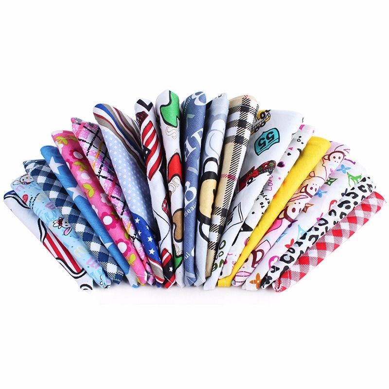 10Pcs Pet Puppy Hond Sjaal Bandana Verstelbare Hond Strikjes Hond Grooming Bandana Hond Accessoires Dierbenodigdheden S/M: M