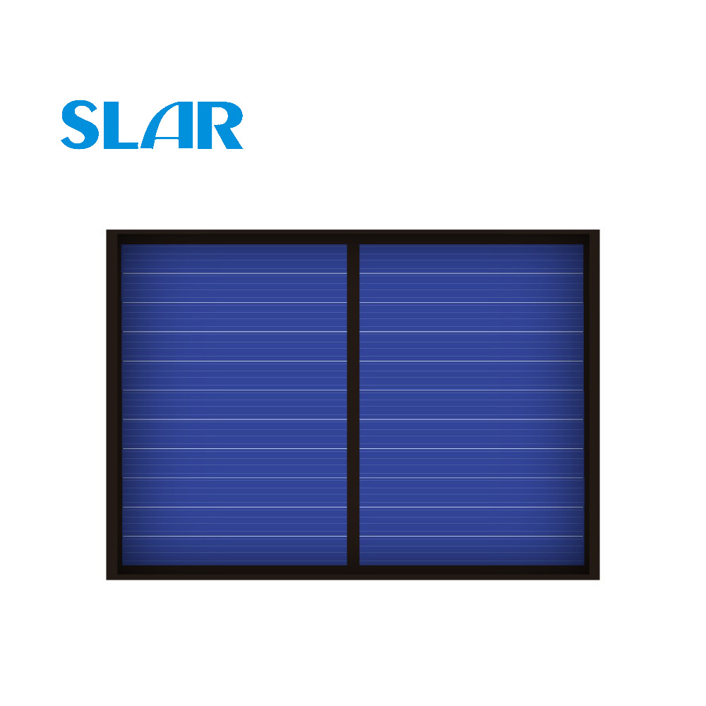5.5v 160ma 0.88 watt 0.8w solcellepanel standard epoxy polykrystallinsk silicium diy batteri opladningsmodul mini solcelle legetøj