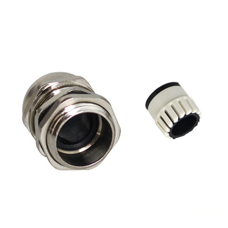 Waterproof Cable Gland Connector IP68 Nickel Plated Brass Metric Cable Split structure Fit 3-6.5mm to 18-25mm Cable