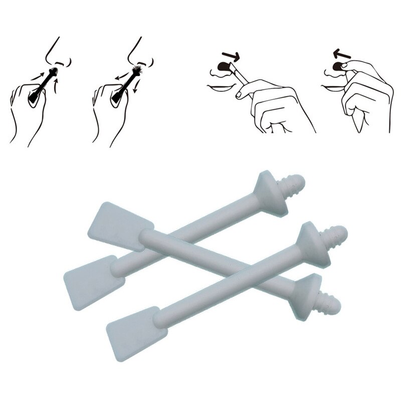 5 Pcs Nose Wax Stick Nasal Hair Removal Kit Natural Beeswax Safe Formula Hair Removal Accessories Wax Stick