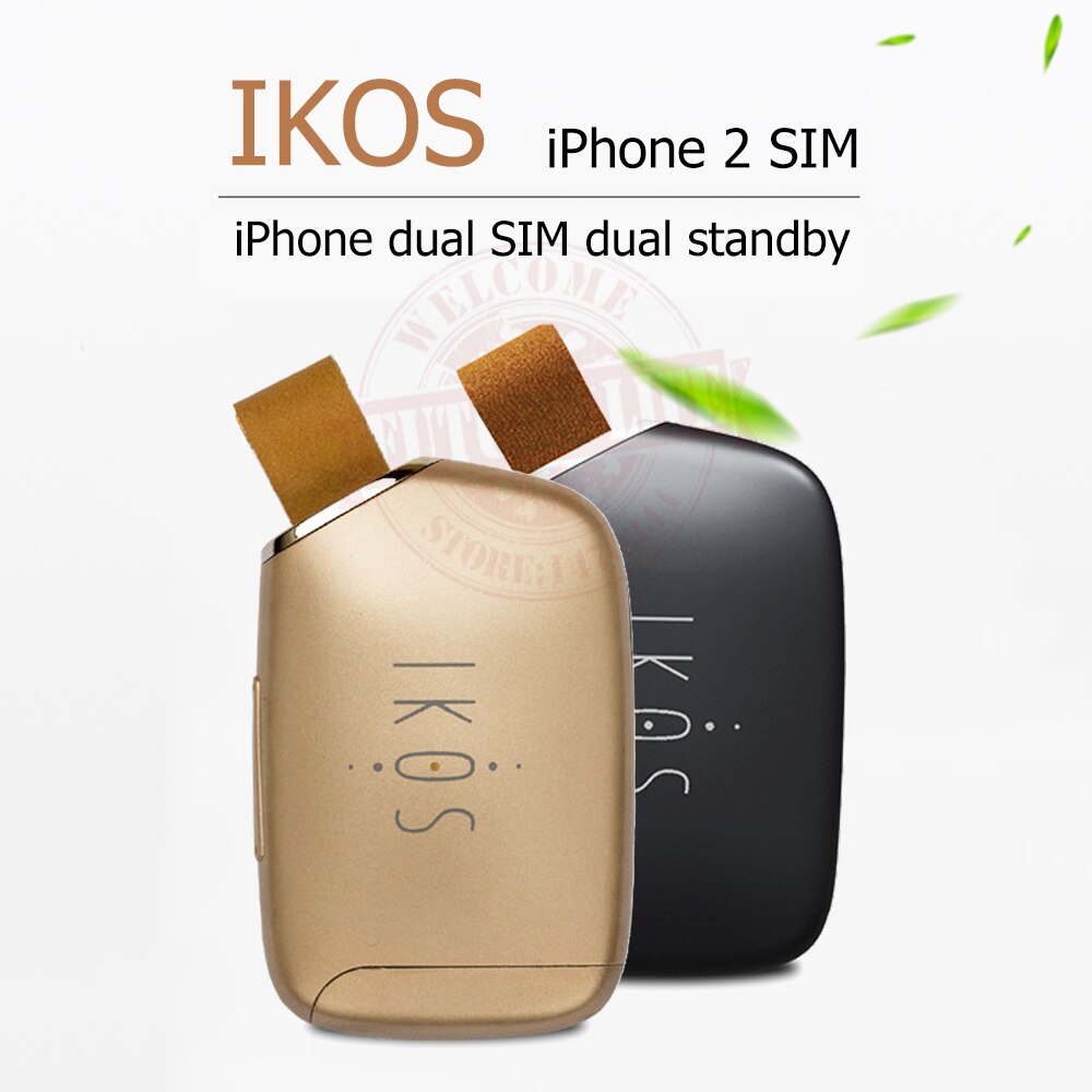 Kein Jailbreak Dual Sim Dual Standby-Adapter iKOS K1S Anruf SMS Funktionen Für iPhone5-7 (7 plus) /i Pod Touch 6th/i Pad iOS7-12