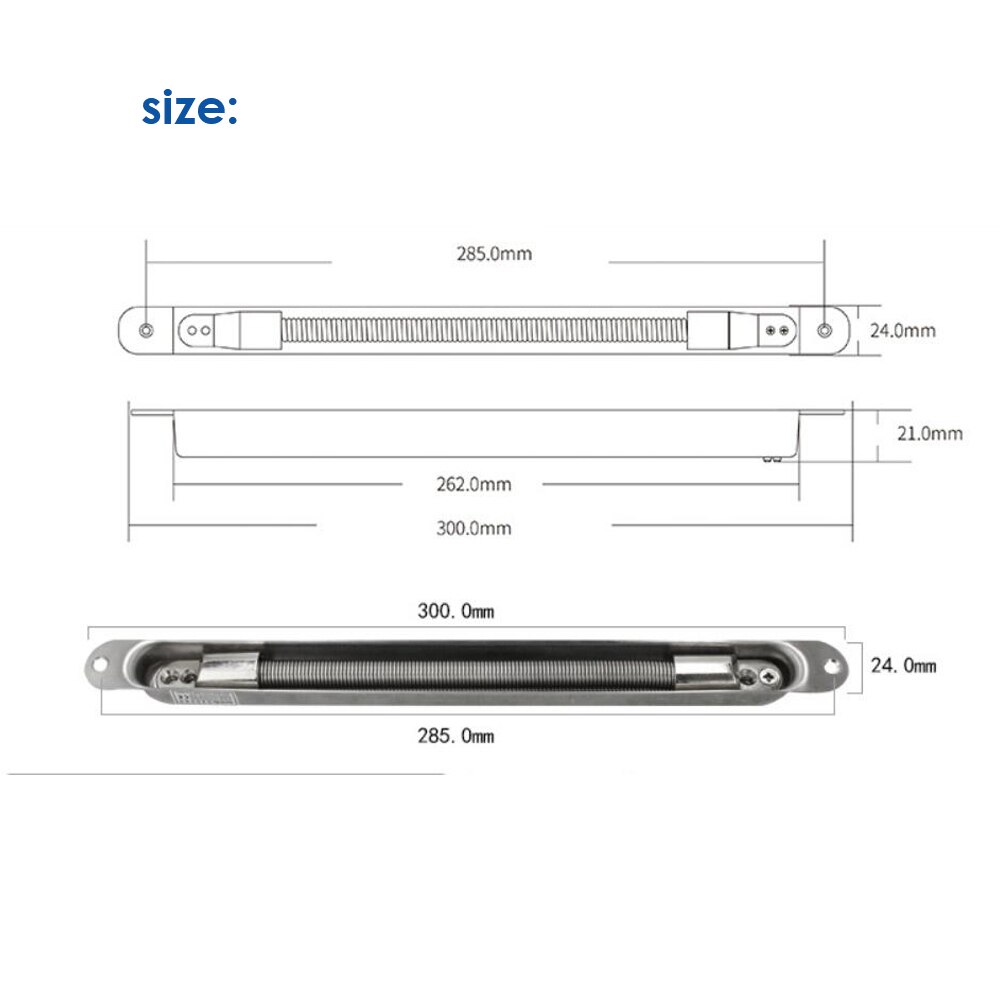 Stainless steel Cable pipe Metal Cable protector pipe tube diameter Door access control wire 602S