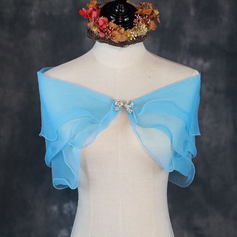 Schwarz Champagner verrotten Blau Kap Braut Bolero Lila Weiß Rosa Spitze Bolero Femme Mariage Frauen Hochzeit Zubehör Braut Kap