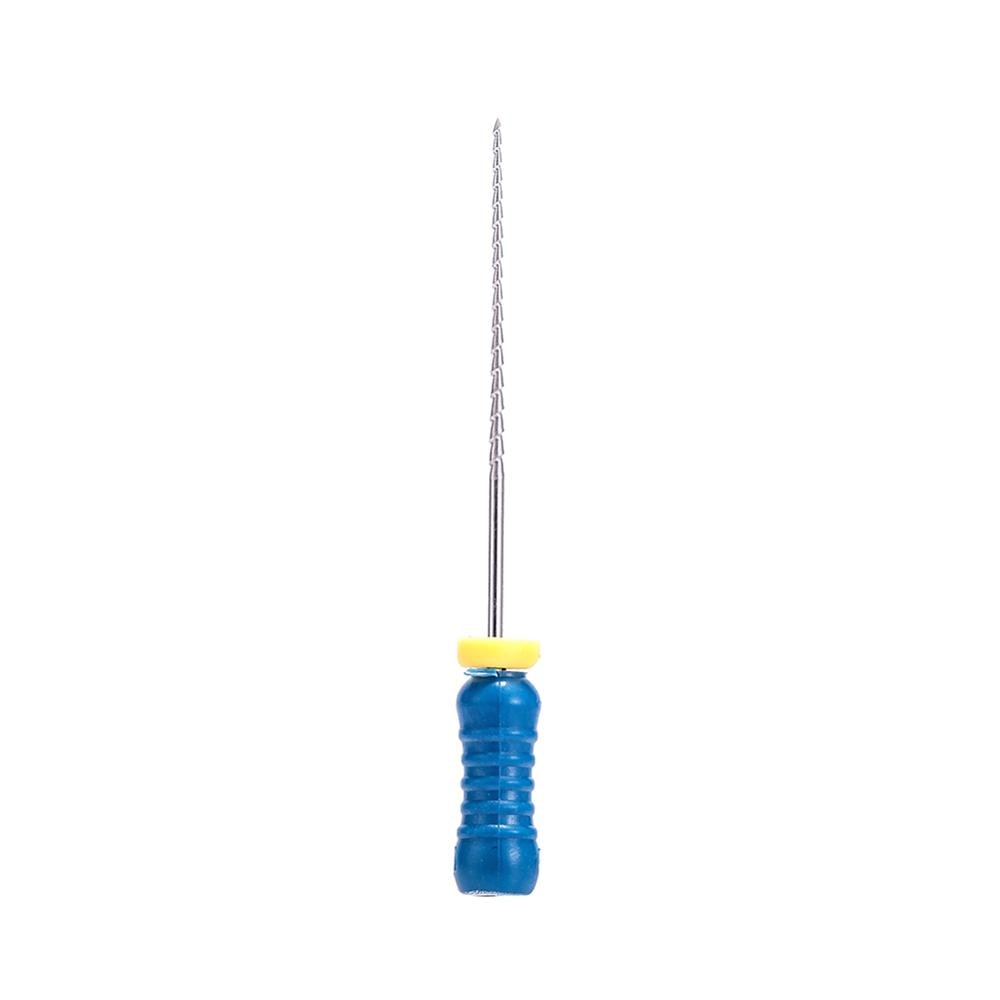 10Packs Dental Endo Stainless Steel Root Canal Endodontic H-Files Reamers Hand Use 25mm EASYINSMILE 6Files Per Pack