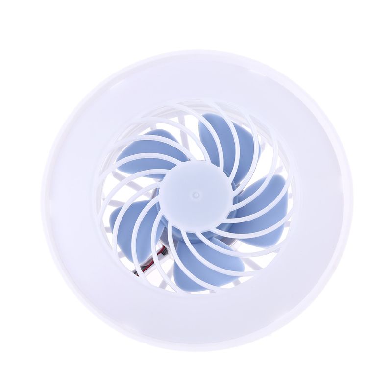 2in1 AC 85V-265V E27 12W HA CONDOTTO LA Lampada E27 Ventilatore A Soffitto Ha Condotto La Luce Della Lampadina Per La Casa mercato 667C