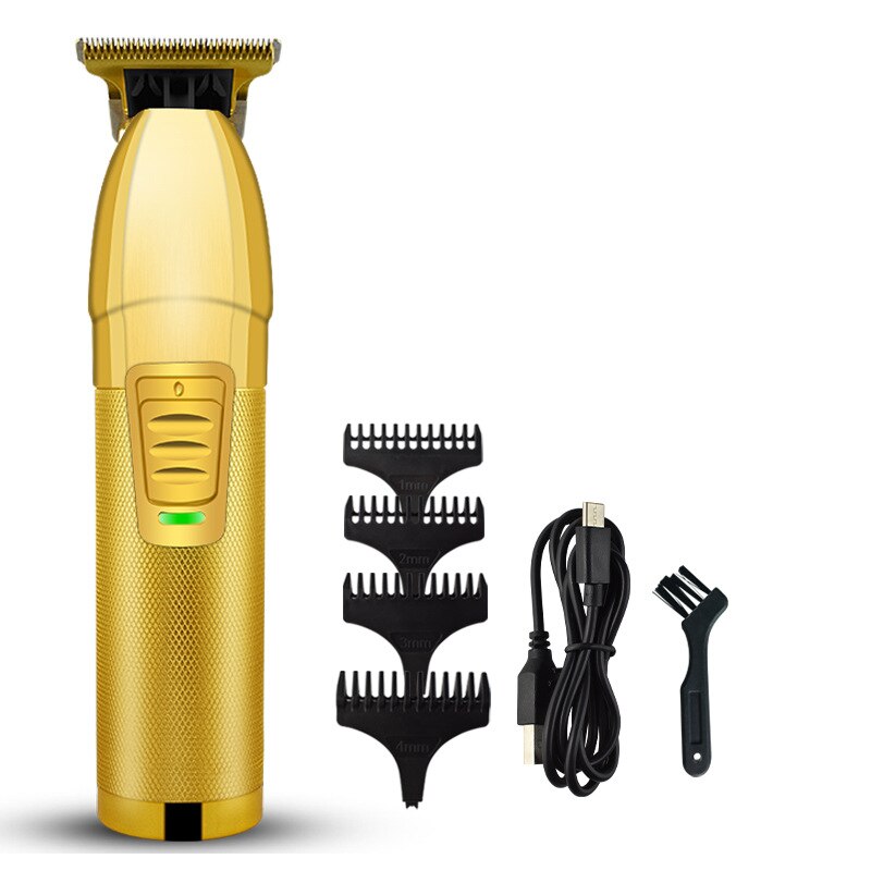 Cordless Outliner Hair Trimmer Hair Clipper Beard Barber Shop Rechargeable Hair Cutting Machine Can Be Zero Gap