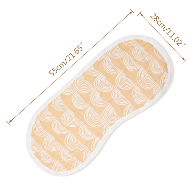 1pc Cotton Baby Burp Cloth Soft Absorbent Breathable Baby Bib Shoulder Pad Newborn Saliva Towel For Kids Feeding Hiccup Cloth