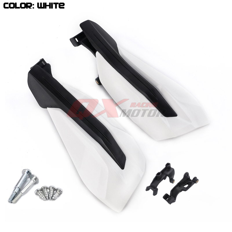 Motorcycle Handguards For Husqvarna FC250 FC350 FC450 TC125 TC250 TX300 FX350 FX450 MX Motocross Handguard Hand Guards: white