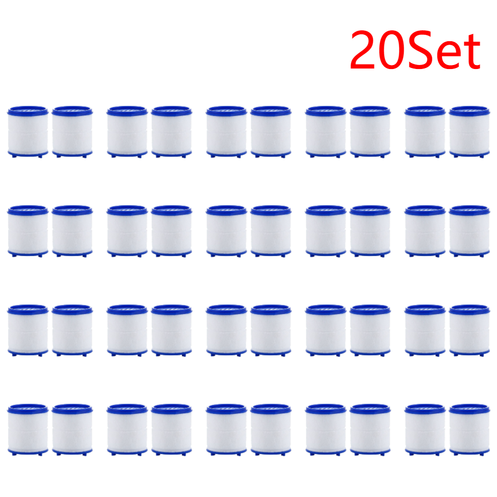 2–40 Stück Wasserhahn-Wasser-Reinigungsfilter, Luftreiniger, 360 Grad drehbare Spritzfilter, Wasserhahn-Adapter, wassersparend, für sterben Haushaltsküche: Licht Gelb