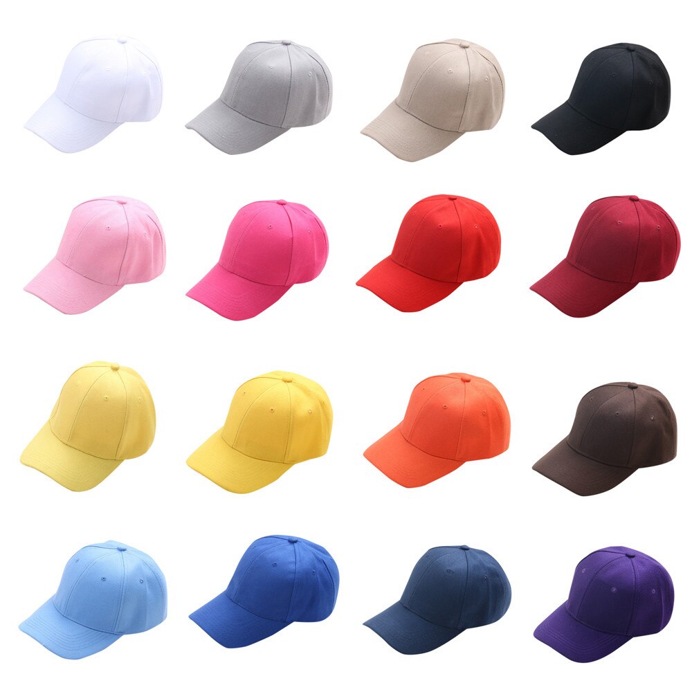 25# Outdoor Sport Hat Summer Hat Cap Children Teenagers Hat Show Solid Kids Hat Boys Girls Snapback Hats Caps Шапка Зимняя