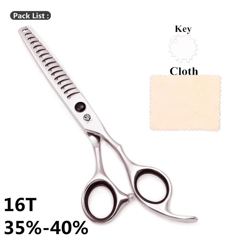 Violet Dragon JP-ciseaux pour Salon de coiffure 6.0 pouces, ensemble de ciseaux amincissants pour coupe de cheveux 2000 #: 2000 Hei-16T-6N