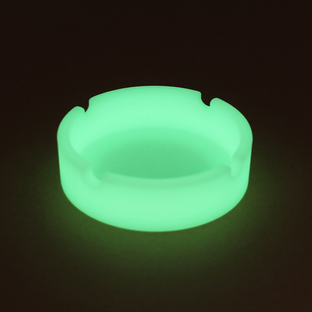 Silikon askebeger gummi høytemperaturbestandig rund kamuflasje fluorescerende askebeger til innendørs utendørs ksi 999