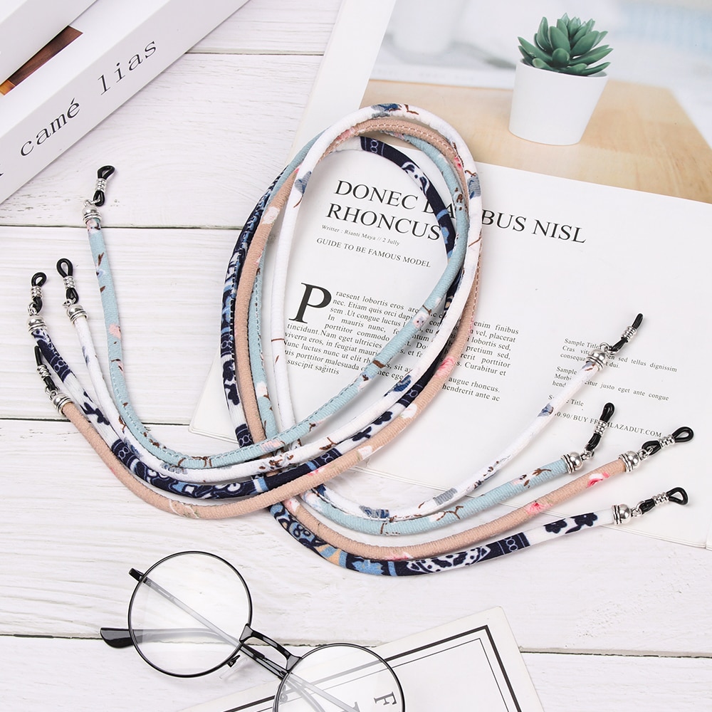Blauw En Wit Porselein Serie Lenzenvloeistof Touw Bril Koord Retainer Strap Eyewear Neck Strap Mode Brillen Accessoires