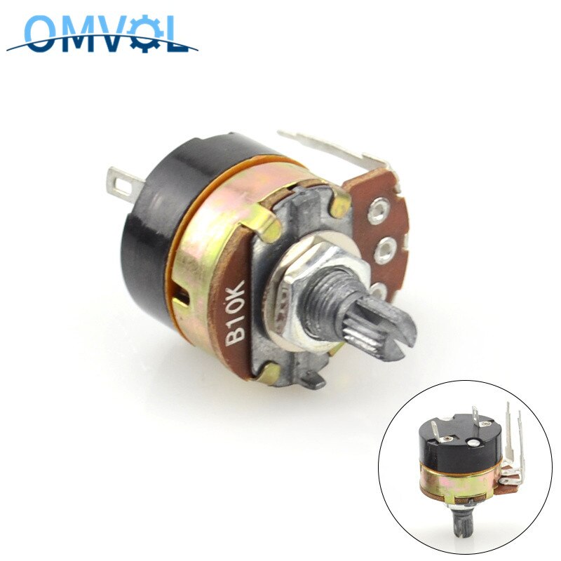 B500K BK50K B10K adjustable resistance speed regulator with switch potentiometer