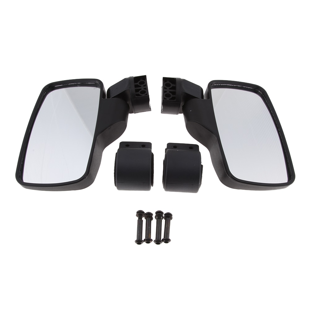 UTV Side Mirror Rear view mirrors UTV Rearviw Racing Mirror Set Roll 1.75 Inch