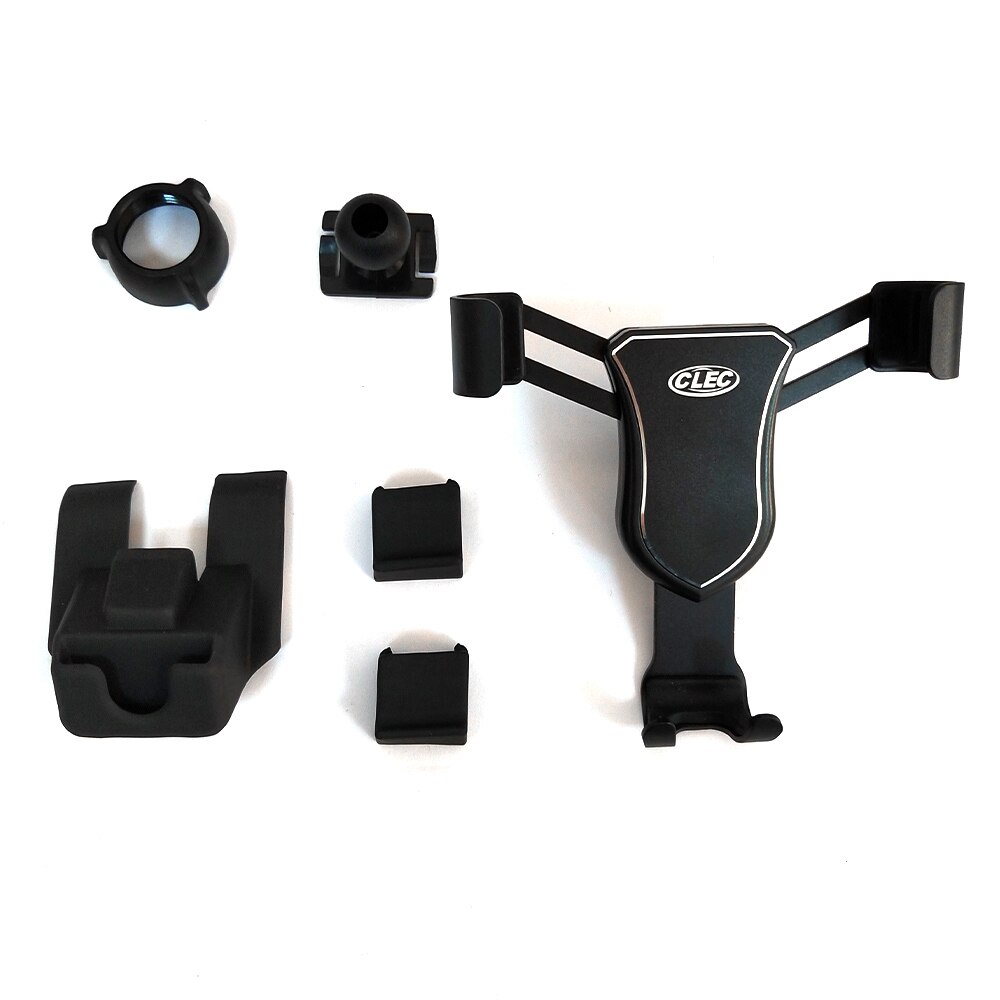 Support de téléphone portable intelligent, pour mercedes-benz classe GLC X253 C253 – , accessoires de montage sur grille d'aération: Black