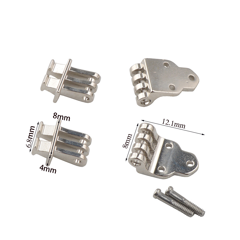 10 Paar (20 Stück) 8 mm Breite Brillenscharnier Brillen Brillen Reparatur Ersatzzubehör XY053 #