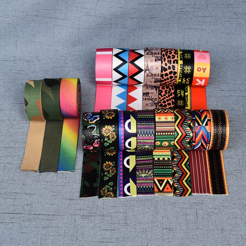 Ruban de sangle 5 Yards de largeur 25mm, sangles en corde pour chien, collier pour animaux domestiques, harnais, sac à dos, Textile, vêtements, accessoire