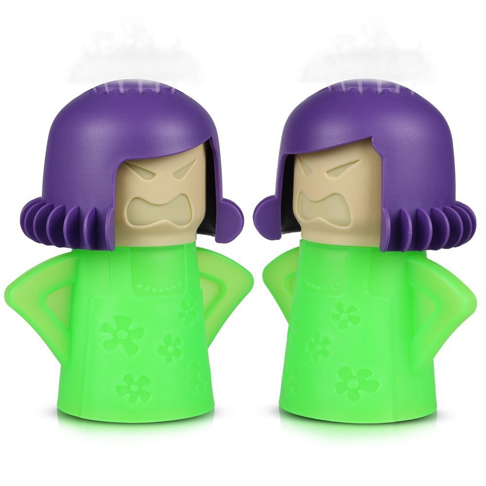 Angry Mom Microwave Cleaner Easily Cleans Oven Steam Easily Cleans Microwave Appliances for The Kitchen Refrigerator Cleaning