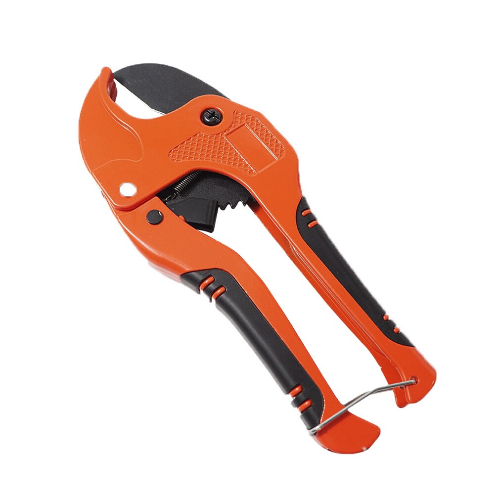 Pipe Shears PVC Pipe Scissors Water Pipe Pliers Tube Hose Trim Manual Tool Sharp Aluminum Maximum Opening 63mm Orange: 42mm