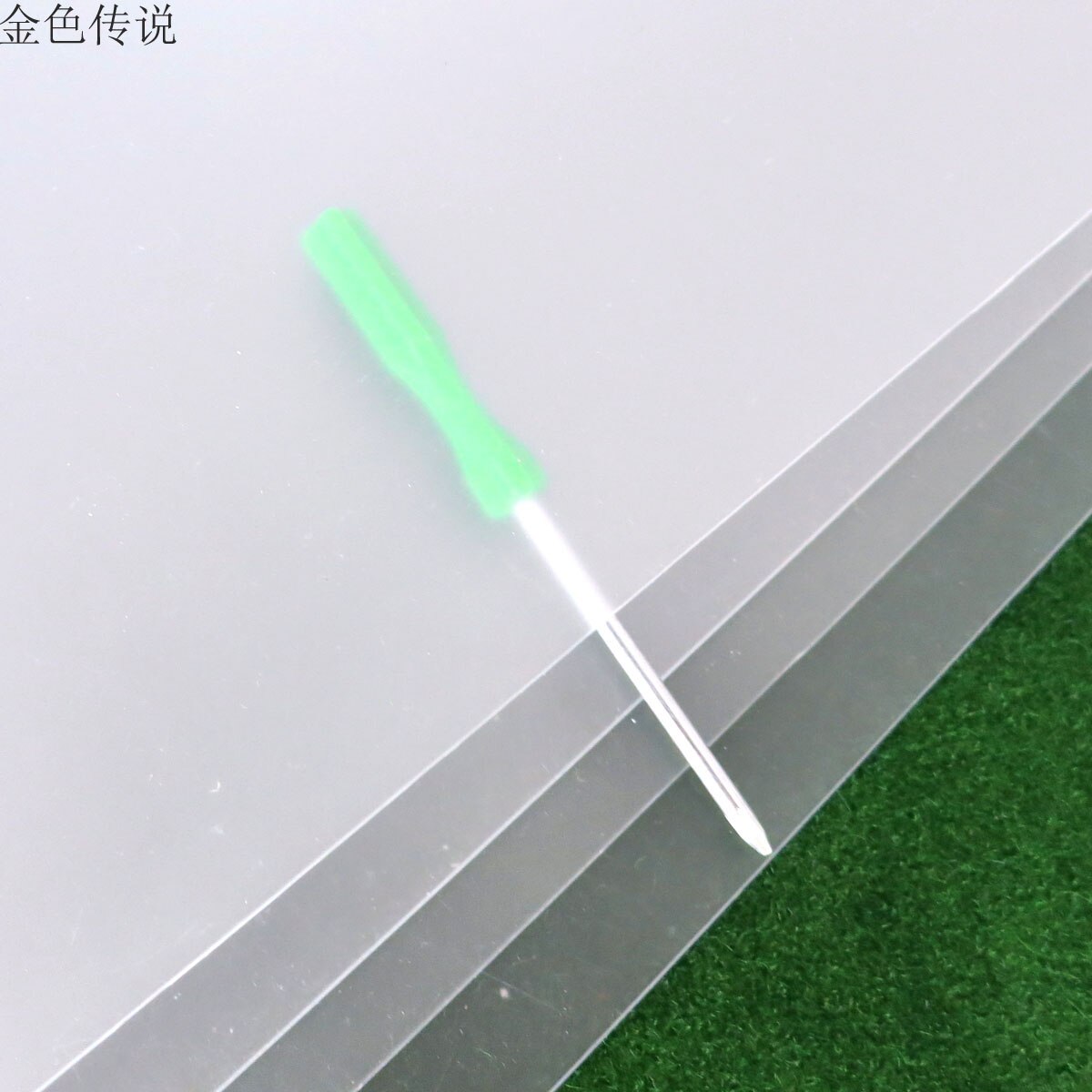 PVC frosted board (1mm thickness / translucent) DIY hard plastic board PVC plastic board handmade plastic sheet