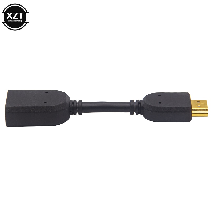 10cm HDMI Extension Cable Male To Female Cable Switcher For Google Chromecast LCD HDTV 4K 1080P