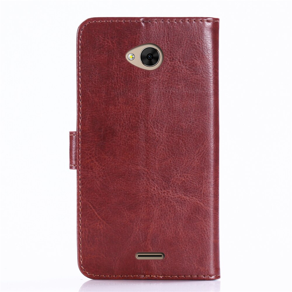 GUCOON Vintage Wallet Case for BQ BQ-5340 Choice 5.34inch PU Leather Classic Book Flip Cover Magnetic Cases