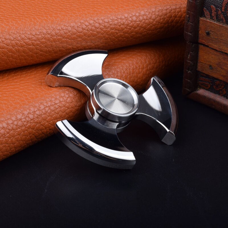 Fidget Spinner Stainless Steel Mayan Color Metal Hand Spinner 5-9min Dice Exterior Smooth Finger Tri Spiner Gyro Toy For Kid