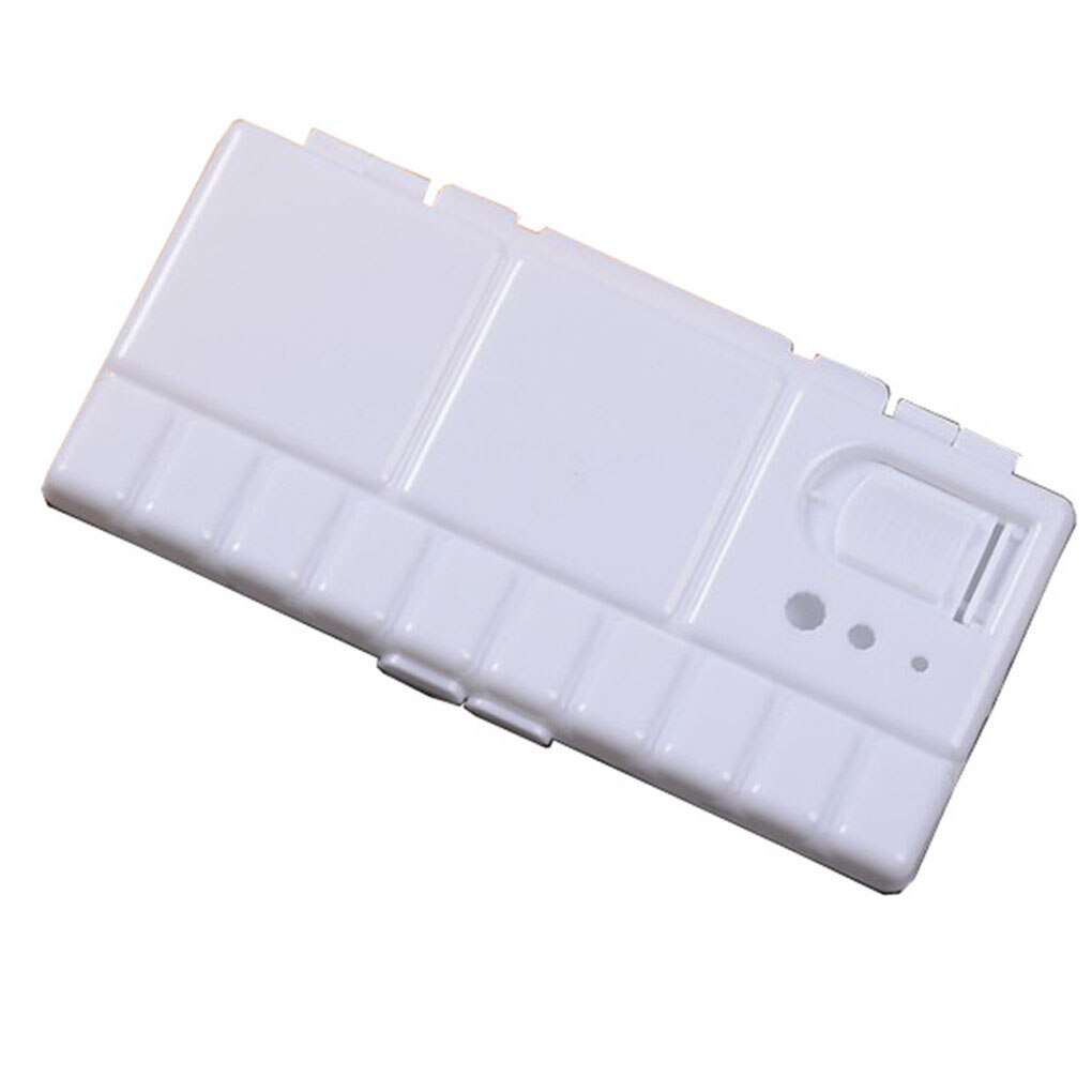 18 Watercolor Plastic Oil Painting Tray Mixing Palette Artist Acrylic Oil Drawing Supply: 2