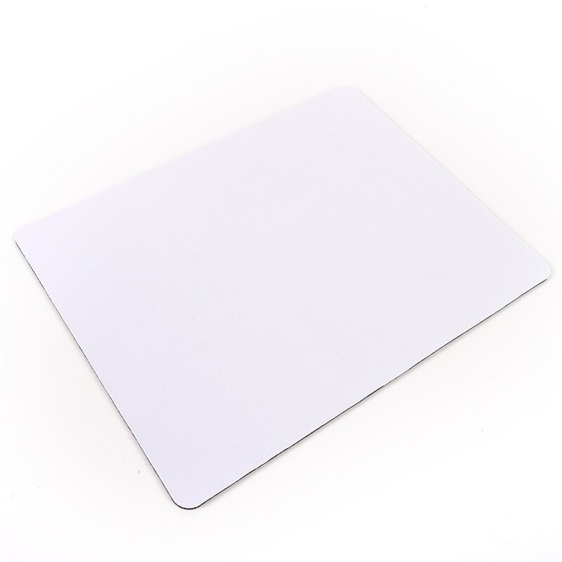 1pc White Mouse Pad Fabric Gaming Mouse Mat Pad 3mm Thick Non Slip Foam 260*210*3mm