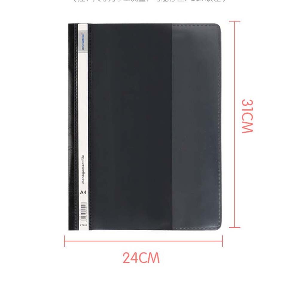 10 pcs Documents Holder Strong Clear Cover A4 Presentation Project Files Hard PVC Document Folder
