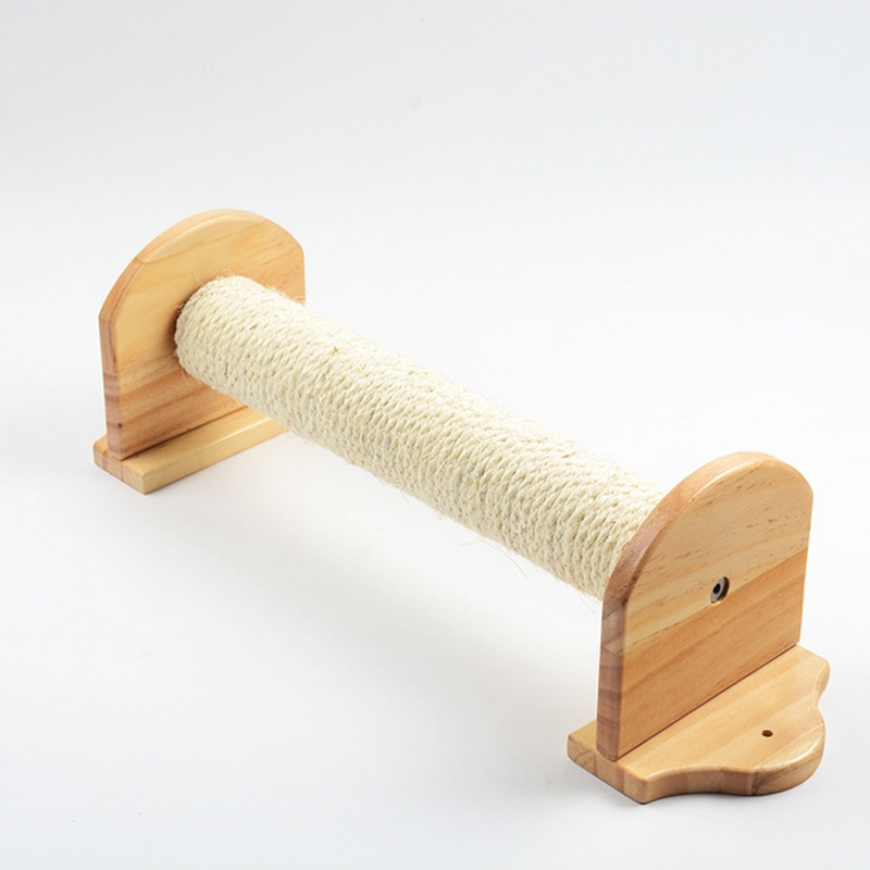 Cat Wall Scratching Post Tree Wall-Mounted Cat Sisal Shelf Pet Kitten Scratchers Board Toys Cat Climbing Frames