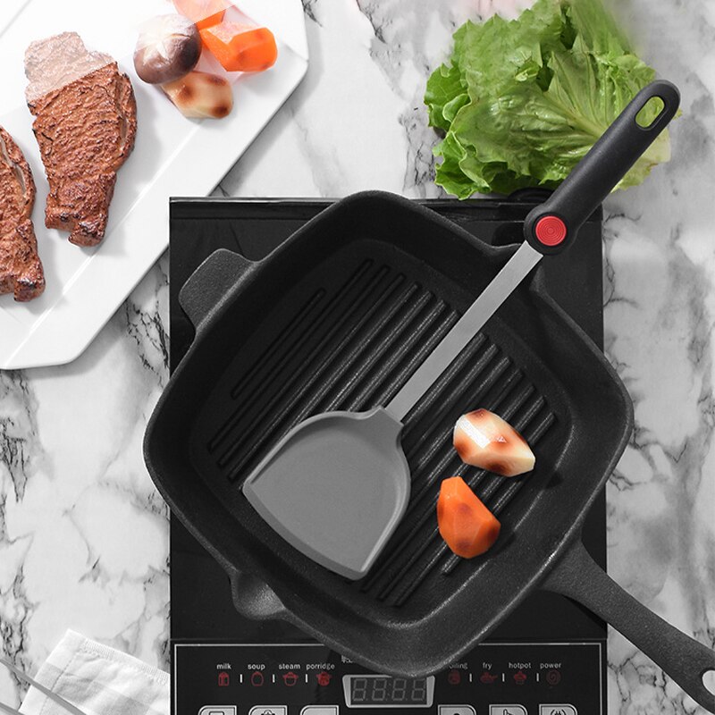 Food grade silicone shovel stainless steel non-stick pot kitchen Tool