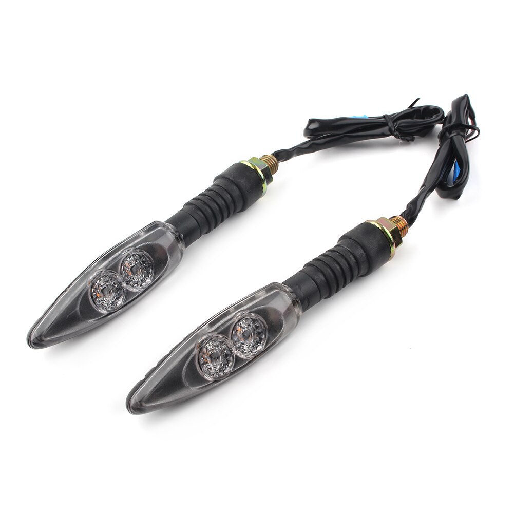 1 Paar Motorcycle Arrow Knipperlichten Led 12V Knipperlichten Indicatoren Universal Voor Harley Honda Kawasaki Yamaha Ducati