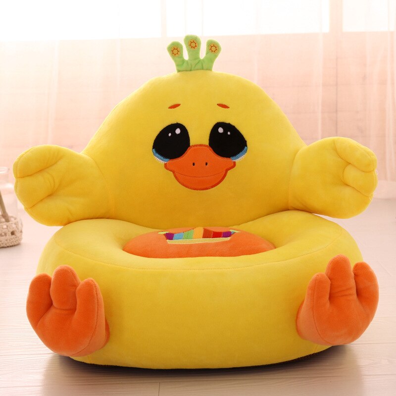 CYSINCOS Baby Kid Only Sofa Cover NO Filling Cartoon Seat Infant Chair Seat Puff Skin Children Seat Chair Cover For Sofa Folding