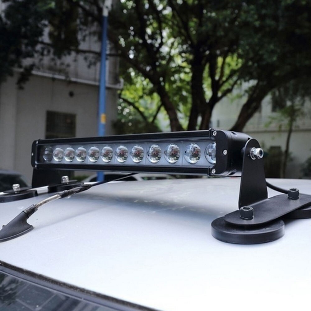 2Pcs Powerful Mount Bracket Holder Magnetic Base Roof LED Light Bar Offroad Modified Fixed Magnet Bracket Easy To Install