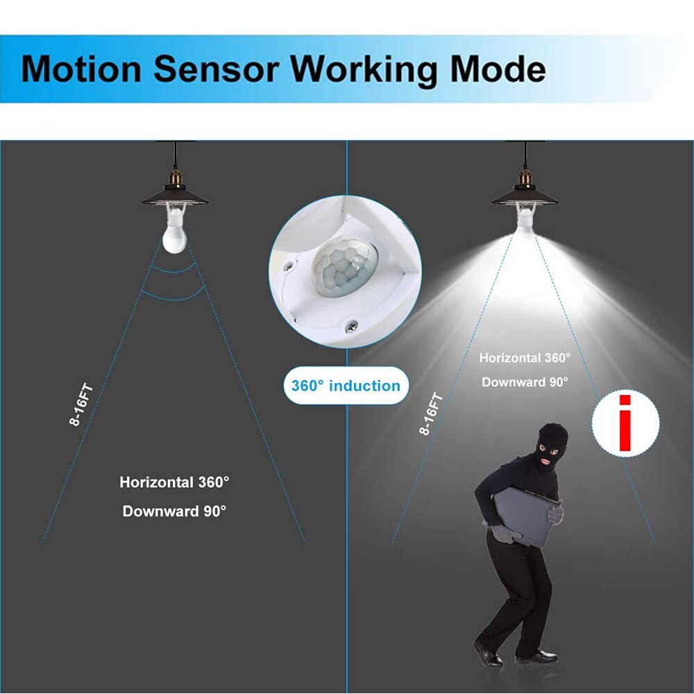 E27 Pir Motion Sensor Lamp Houder Voor Garage Infrarood Motion Activated Sensor E27 Lamp Basis Met Auto On/Off tuin Lamp Base