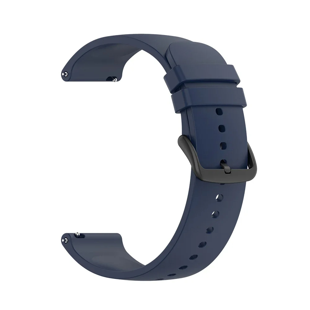 20mm 22mm silikonebånd til xiaomi watch  s4/s3/s2/s1 pro rem til huawei ur/garmin armbånd vandtæt armbånd til amazfit: Violet tåge  / 22mm