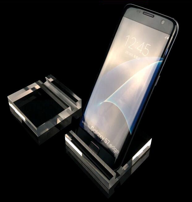 5pcs Acrylic mobile cell phone display stand phone bracket jewelry counter combination tray Digital product holder rack