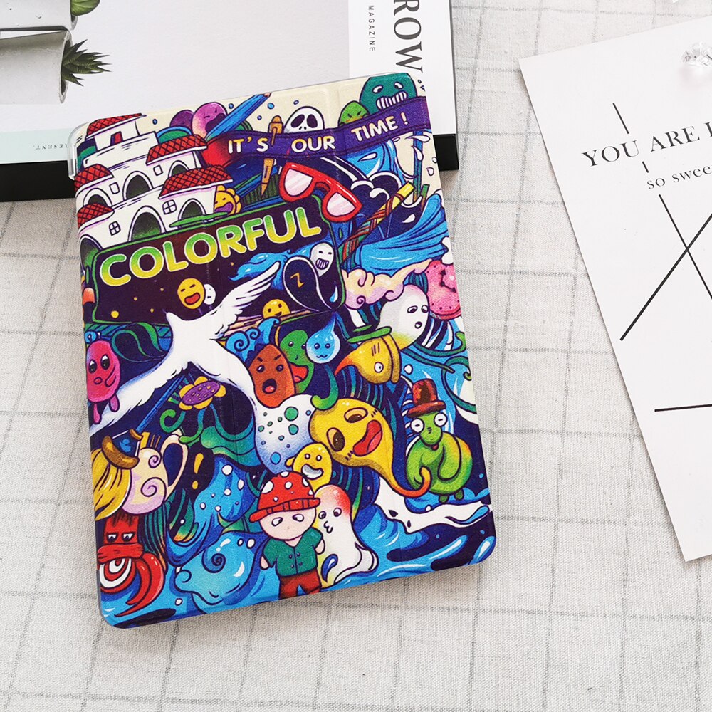Ipad cover til ipad 7th generation etui, ipad 10.2 etui med auto wake/sleep, ipad 10.5 & ipad air 3 beskyttelsescover: Mhc