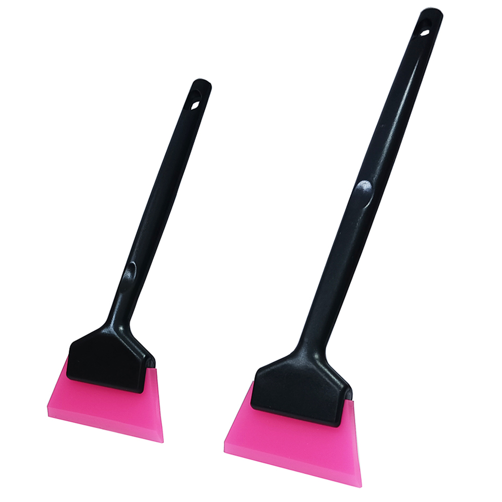 Autospiegelreinigingsschraper Lange ruitenwisser Geen kras Zacht rubberen mes Vensterglas Sneeuwijsverwijderaar Huishoudelijke keukenwasgereedschap