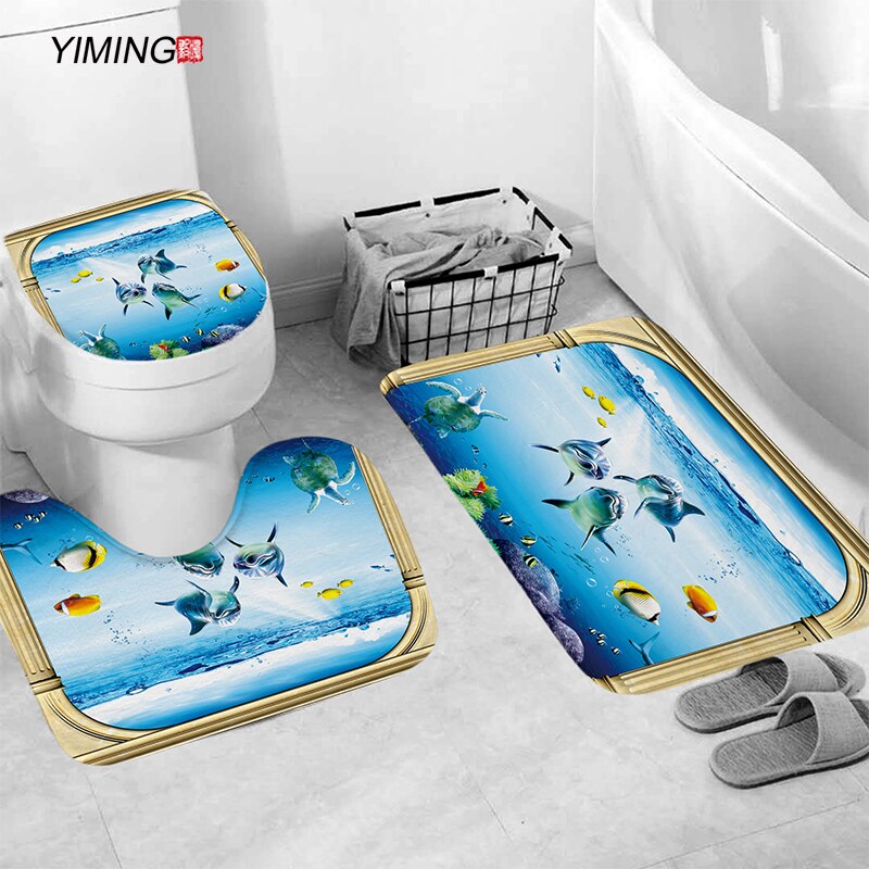 Tapis De Sol Antidérapant Rugby On Fire GGNKDL 40x61 Cm - Pour Entrée, Salle De Bain, Extérieur - Flanelle Lavable