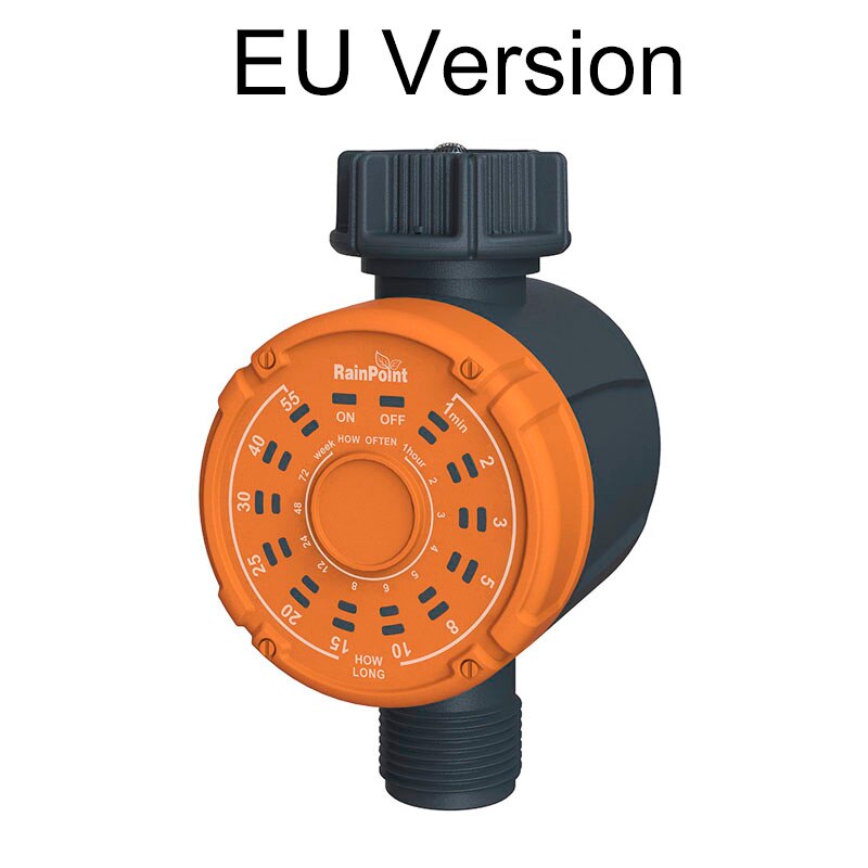 Automatic Garden Watering Timer Home Garden Water Timer One Key Set Irrigation System Timer Irrigation Controller: Irrigation timer EU