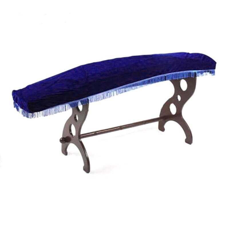 Praktische instrument stofkap fluwelen hoezen citer versierde muziek stofdichte handige hoezen guzheng accessoires