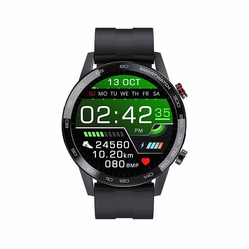 L16 Smart Horloge Mannen Ecg + Ppg IP68 Waterdichte Bluetooth Muziek Bloeddruk Hartslag Fitness Tracker Sport Smartwatch Pk l8 L15