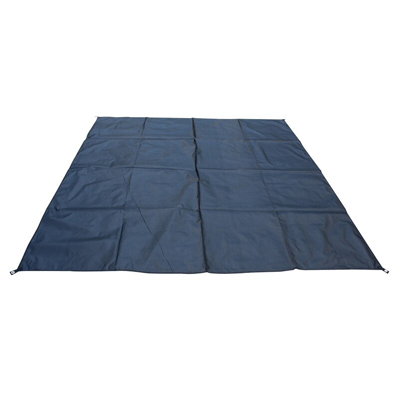 Alfombra impermeable para suelo de tienda de campaña, tapete de Picnic ultraligero de 210x150cm, con bolsillo, con huellas, saco de lona de playa para acampar y hacer senderismo